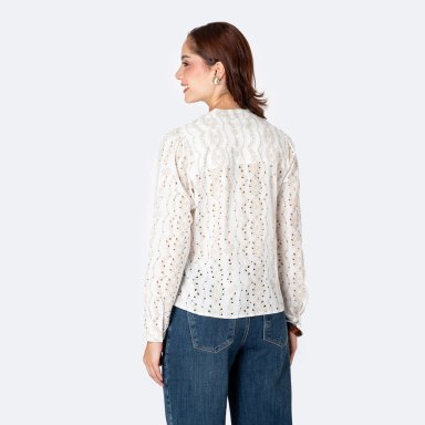 BLUSA MANGA LARGA MUJER PIONIER KINERIA BOHO - 3