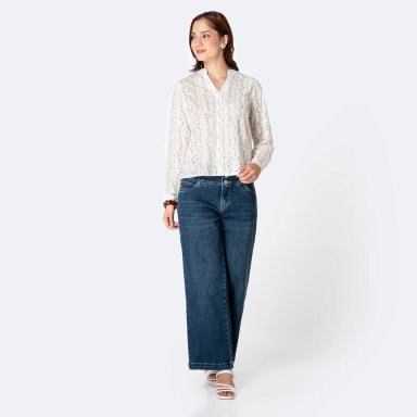 BLUSA MANGA LARGA MUJER PIONIER KINERIA BOHO - 4
