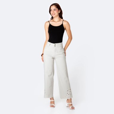PANTALÓN RECTO MUJER PIONIER STRAIGHT DEILUUH BOHO - 6