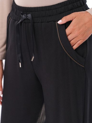 BUZO CONJUNTO MUJER CP MODA DE COLECCIÓN NEGRO - 7