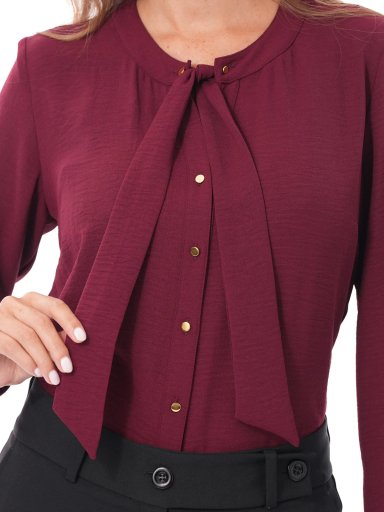BLUSA MANGA LARGA MUJER CP MODA DE COLECCIÓN ARUBA - 4