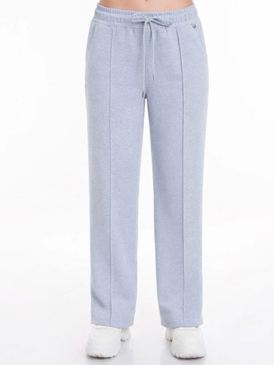 PANTALÓN DE BUZO WIDELEG MUJER METAL JEANS KARIME - 2
