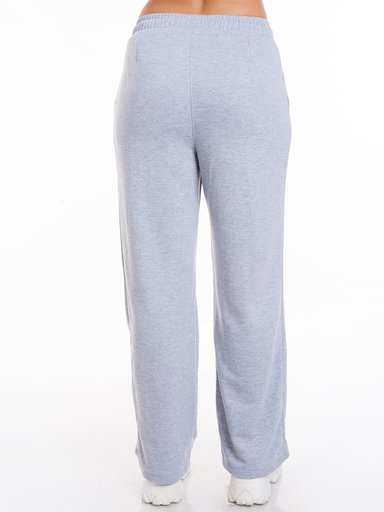 PANTALÓN DE BUZO WIDELEG MUJER METAL JEANS KARIME - 3