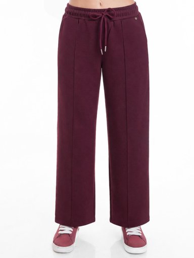 PANTALÓN DE BUZO WIDELEG MUJER METAL JEANS KARIME - 2