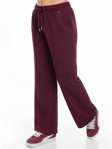 PANTALÓN DE BUZO WIDELEG MUJER METAL JEANS KARIME - 5