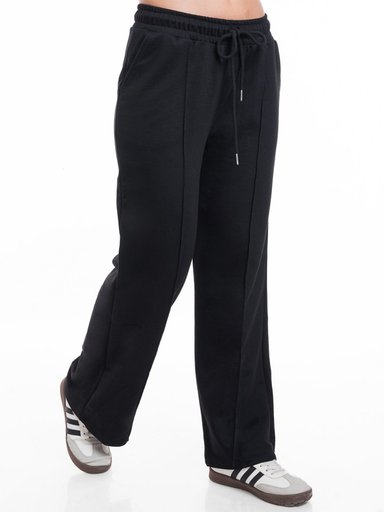 PANTALÓN DE BUZO WIDELEG MUJER METAL JEANS KARIME - 2