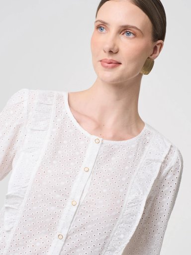 BLUSA MANGA LARGA MUJER JOHN HOLDEN WOMAN URSULA - 4