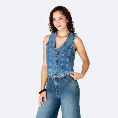 CHALECO MUJER PIONER BOHO DOYA - 1