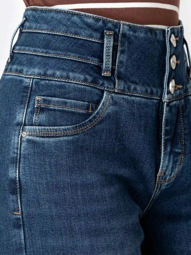 JEANS WIDE LEG MUJER PIONIER NYCKOL - 3