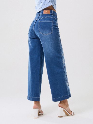 JEANS WIDE LEG MUJER ALEJANDRA BAIGORRIA MELI - 3