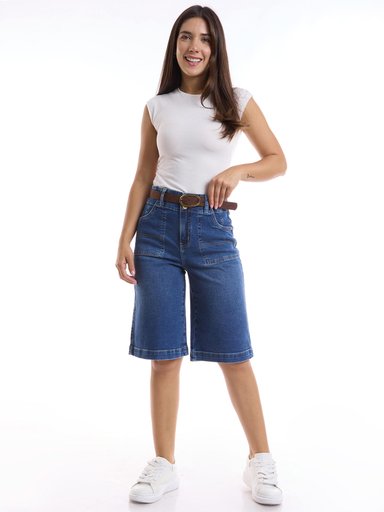 BERMUDA DENIM MUJER METAL JEANS ALICIA - 1