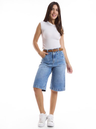 BERMUDA DENIM MUJER METAL JEANS ALICIA - 1