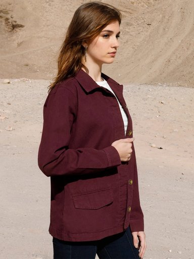 PARKA MUJER KANSAS BOLS DRILL - 3