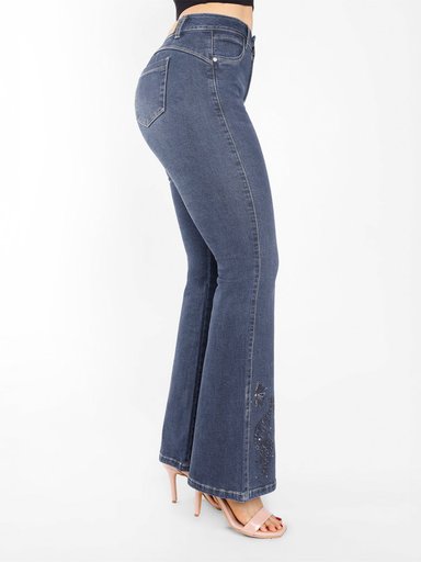JEANS FLARE MUJER KANSAS NAOMI - 3