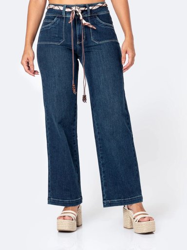 JEANS STRAIGHT MUJER PIONIER KATARINAH - 2