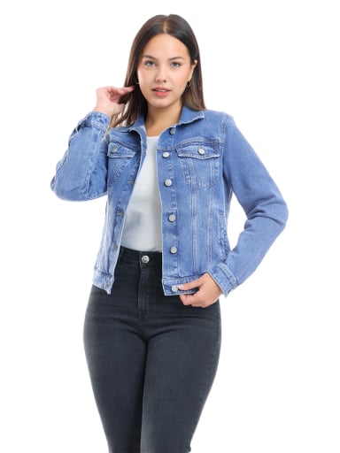 CASACA MUJER METAL JEANS DENIM HD - 3
