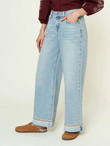 JEANS WIDE LEG MUJER EXIT ANAYEL - 2