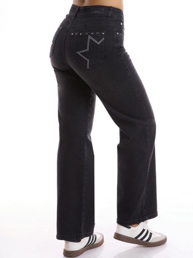 JEANS STRAIGHT MUJER METAL JEANS TANIA - 5