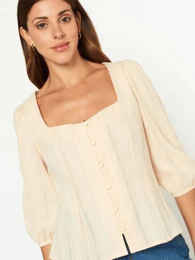 BLUSA MUJER MENTHA Y CHOCOLATE TESSA - 3