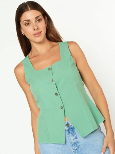 BLUSA MUJER MENTHA Y CHOCOLATE NEW KAMIR - 3