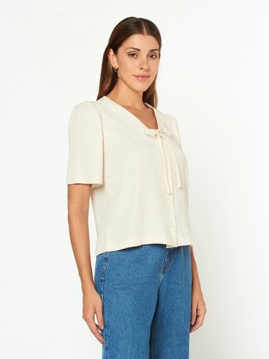 BLUSA MUJER MENTHA Y CHOCOLATE TIANA - 1