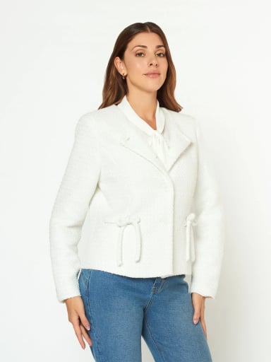 BLAZER MUJER MENTHA Y CHOCOLATE TAMARA - 3