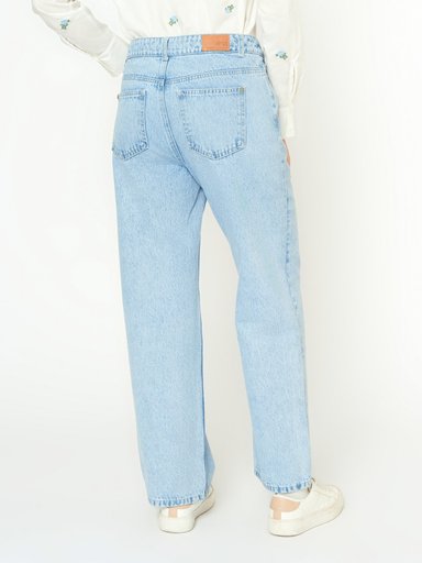 JEANS RECTO MUJER MENTHA Y CHOCOLATE TALISA - 2