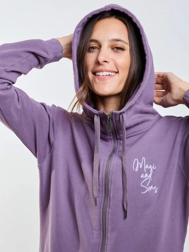 POLERA MUJER MAUI AND SONS FULL ZIPPER - 4