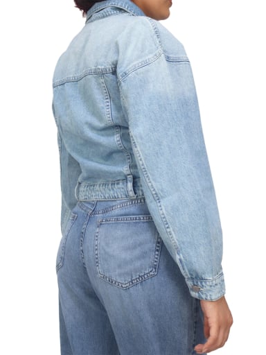 CASACA DENIM MUJER KAYRA POBLET PERFECT FIT ALE - 2
