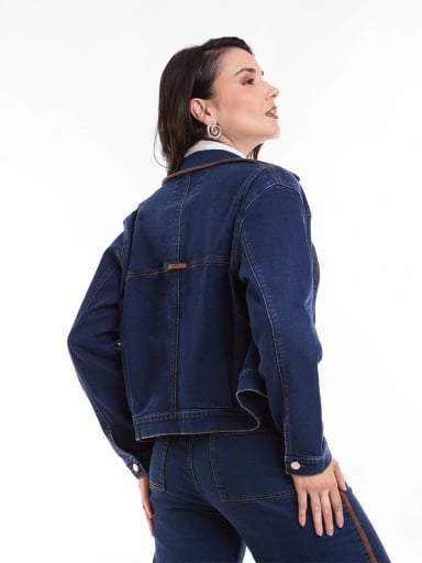 CASACA MUJER METAL JEANS DENIM MIA - 4