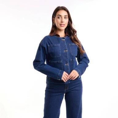 CASACA MUJER METAL JEANS DENIM IRMA - 2
