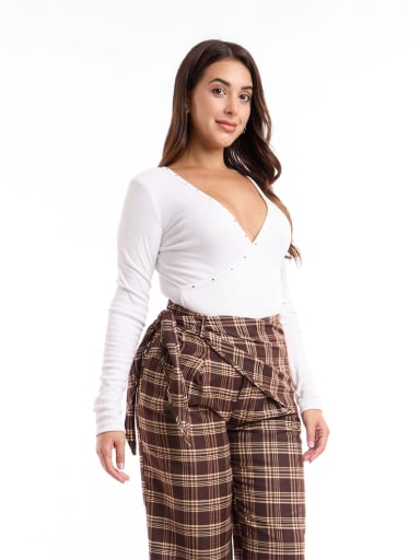 POLO MANGA LARGA MUJER METAL JEANS RIB DELIA - 2