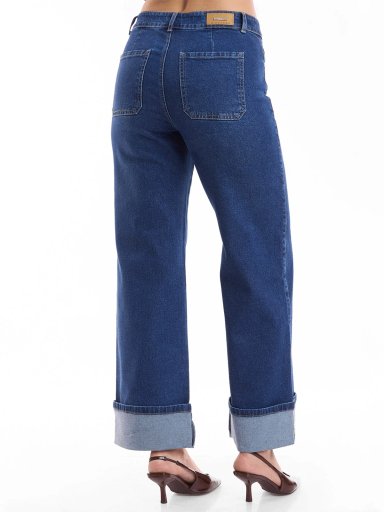 JEANS WIDE LEG MUJER METAL JEANS AITANA - 4