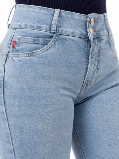JEANS FLARE MUJER PIONIER FIOREL - 6