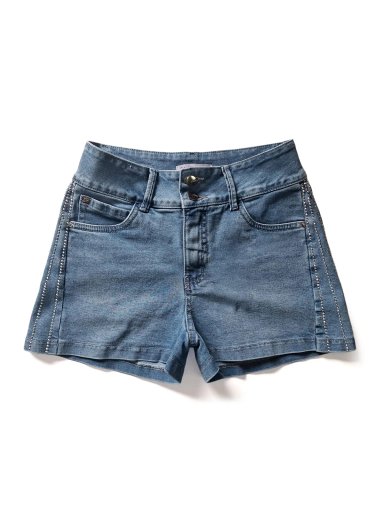 SHORT MUJER METAL JEANS BRILLOS NOVIA - 1