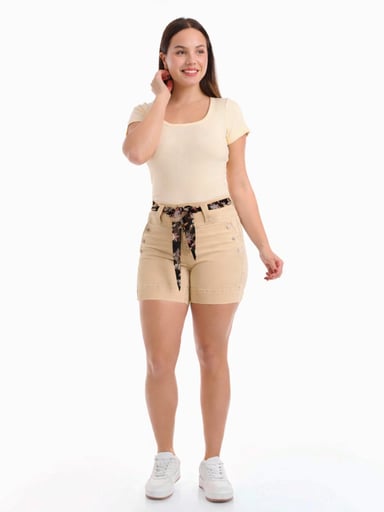 BERMUDA MUJER METAL JEANS MELVA - 1