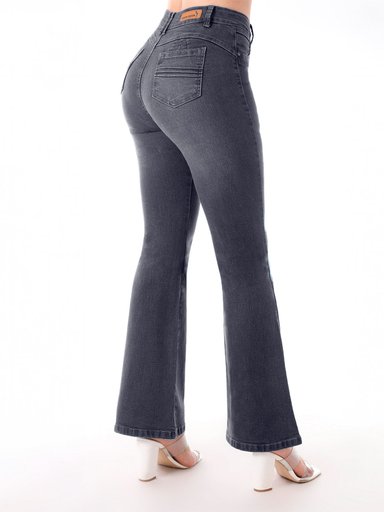 JEANS FLARE MUJER KANSAS - 3