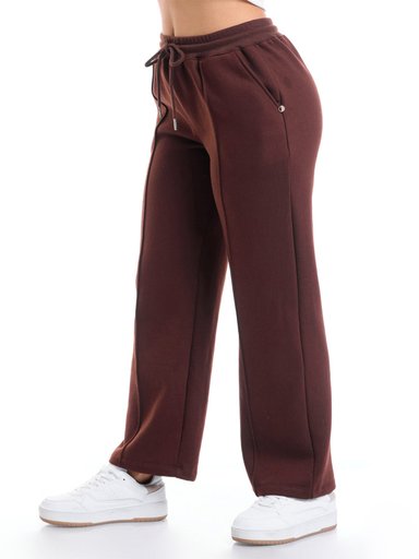 PANTALÓN DE BUZO WIDE LEG MUJER METAL JEANS KENIA - 3