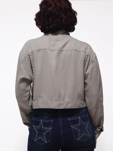 CASACA MUJER KAYRA POBLET PERFECT FIT CARGO - 3