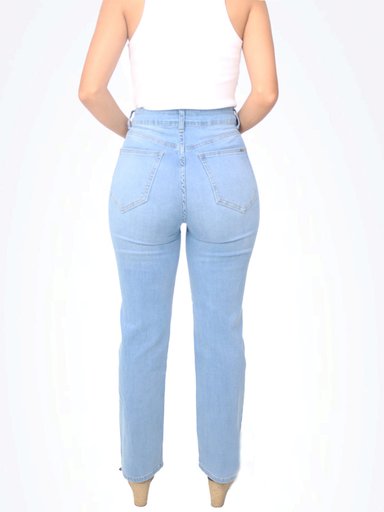 JEANS MUJER KAYRA POBLET PERFECT FIT FLARE CROPED - 3
