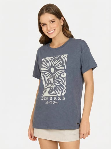 POLO MANGA CORTA MUJER MAUI AND SONS LISO - 2