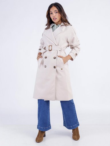 TRENCH LARGO MUJER SODA BLUES BEATRICE - 2
