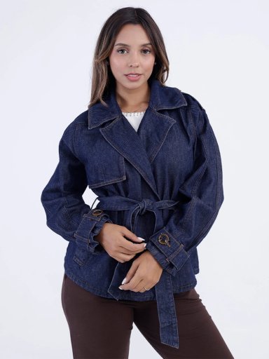 TRENCH CORTO MUJER SODA BLUES DANIA - 2