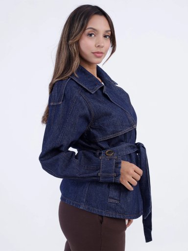 TRENCH CORTO MUJER SODA BLUES DANIA - 3
