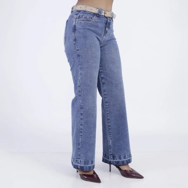 JEANS WIDELEG MUJER SODA BLUES RAYZA - 2