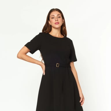 VESTIDO MUJER MENTA Y CHOCOLATELORENZA - 2
