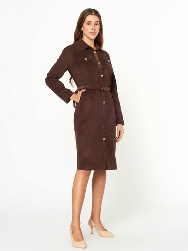 VESTIDO MUJER MENTHA Y CHOCOLATE LOURDES - 2