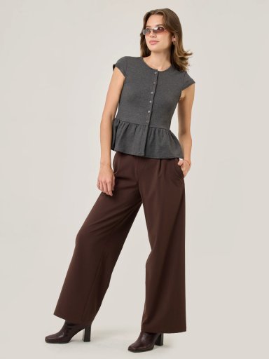 POLO MANGA CORTA MUJER INDEX PLUM - 6