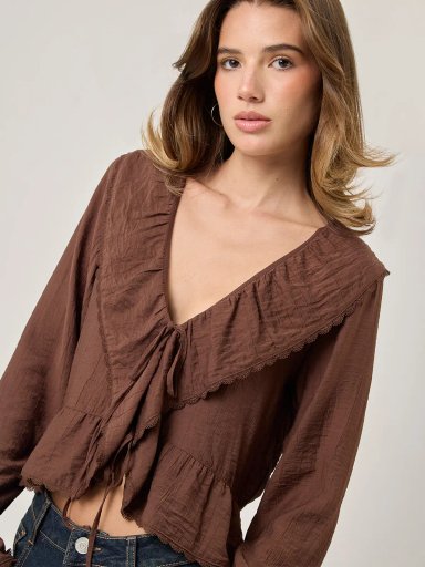 BLUSA MANGA LARGA MUJER INDEX BOBOS - 4