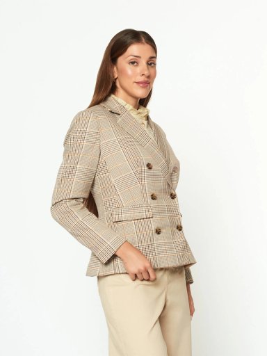 BLAZER MUJER MENTHA Y CHOCOLATE RAFAELA - 2